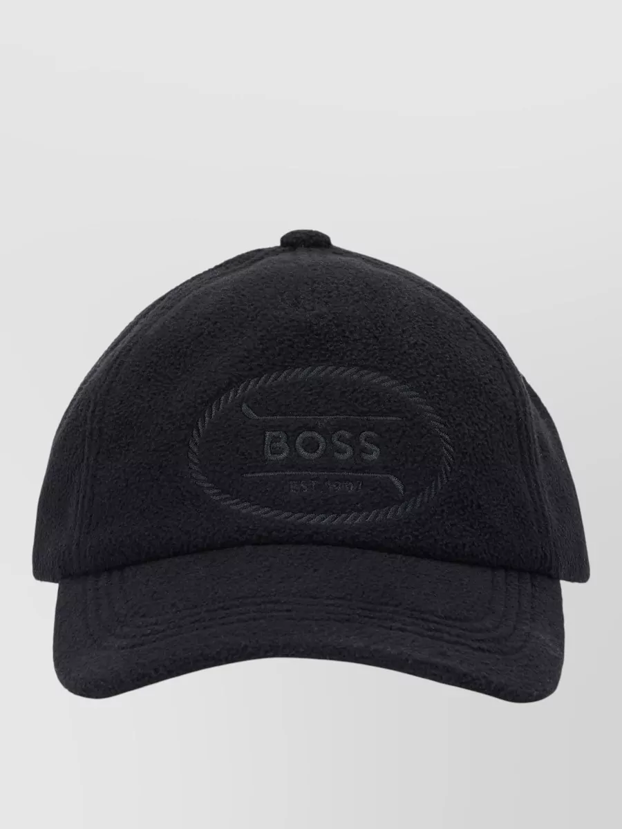 Boss curved visor cap