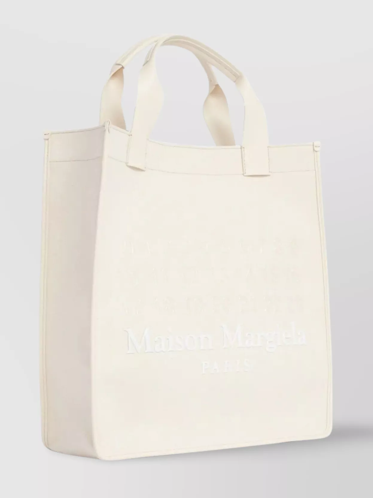 Maison Margiela Vertical Cotton Tote Bag