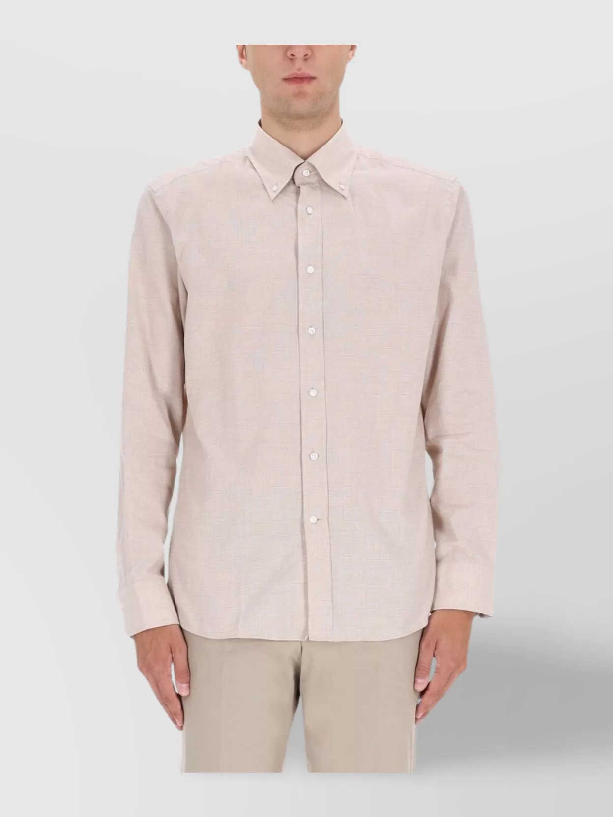 Boss Long Sleeve Shirt Curved Hem Design