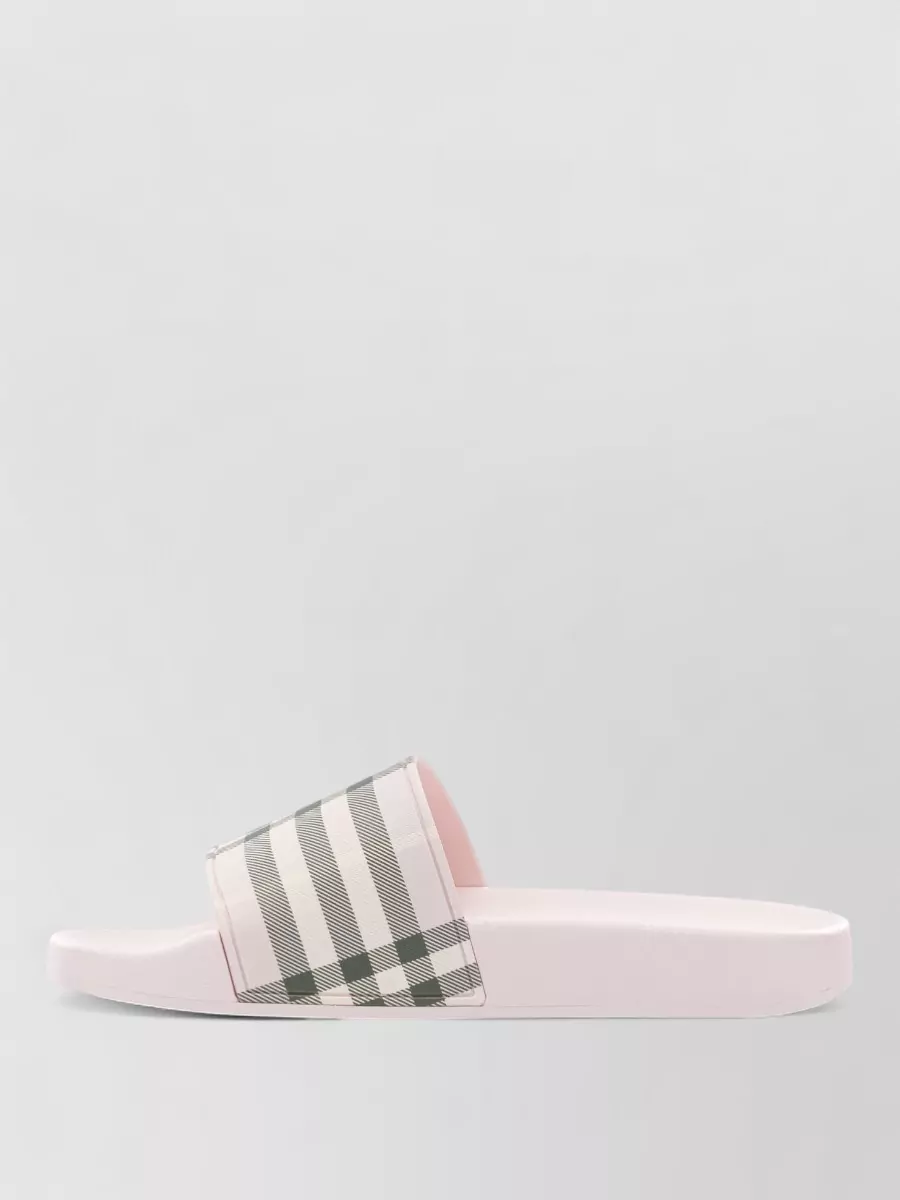 Burberry Check Slides