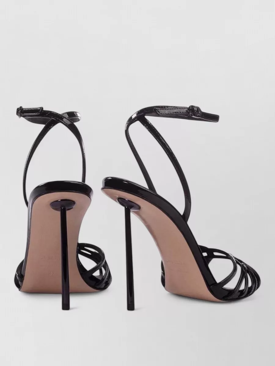 Le Silla Glossy Strappy Sandals