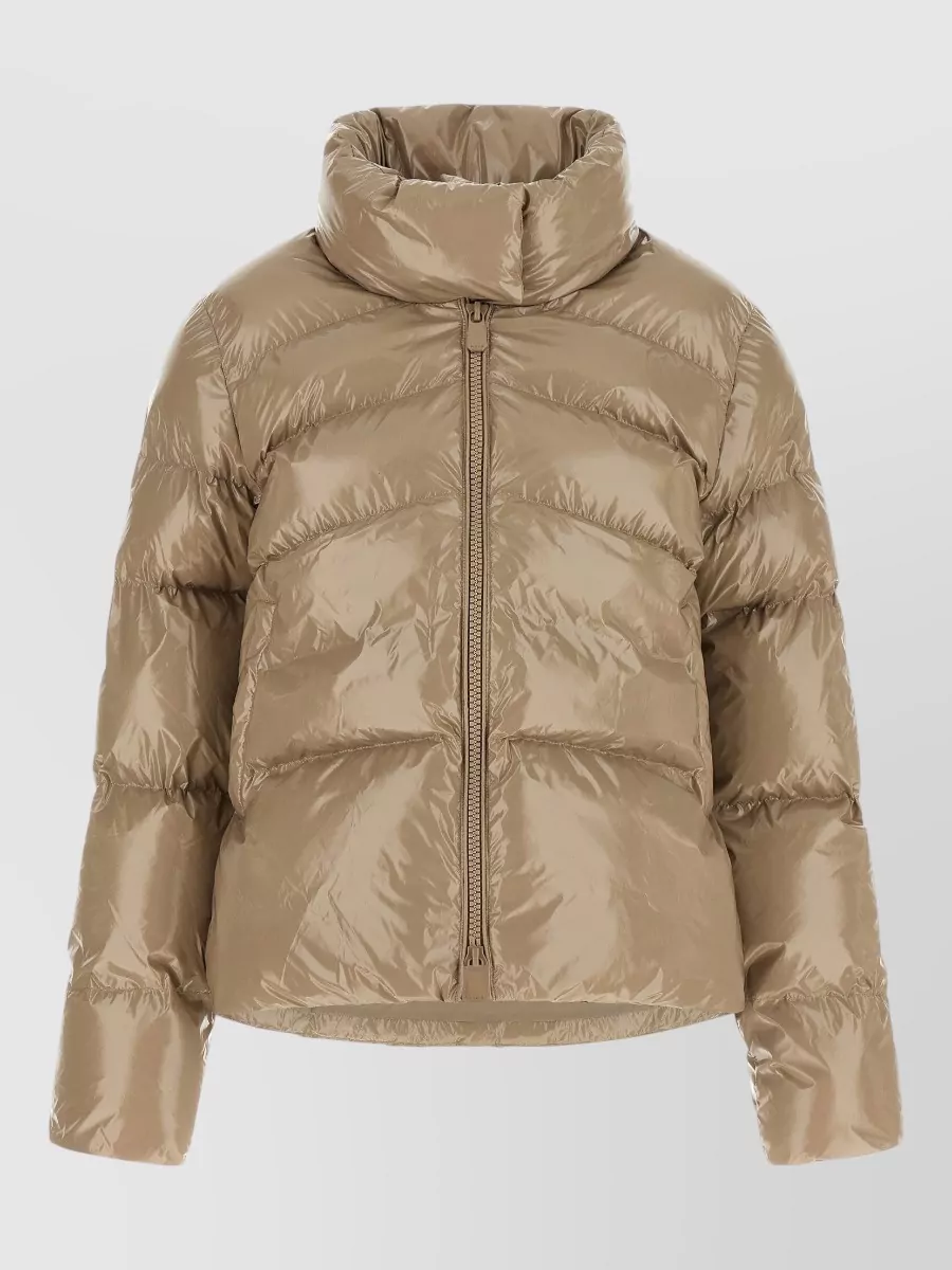 Pinko glossy quilted down puffer jacket