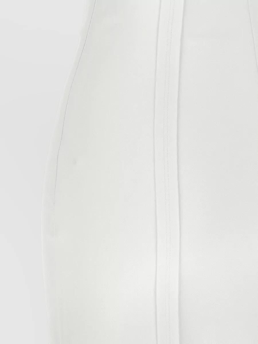 Elisabetta Franchi Corset Midi Dress Fitted Silhouette Straps