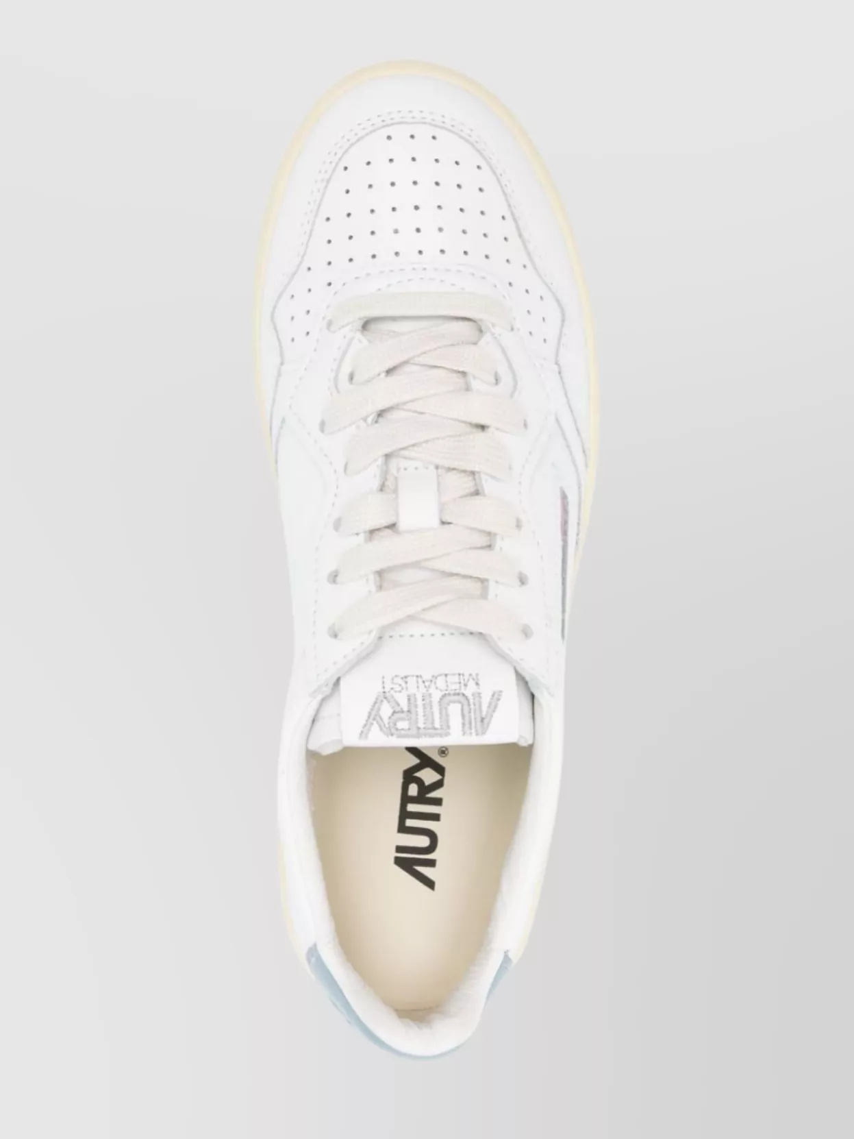 Autry Leather Sneakers Low-top Design Rubber Sole