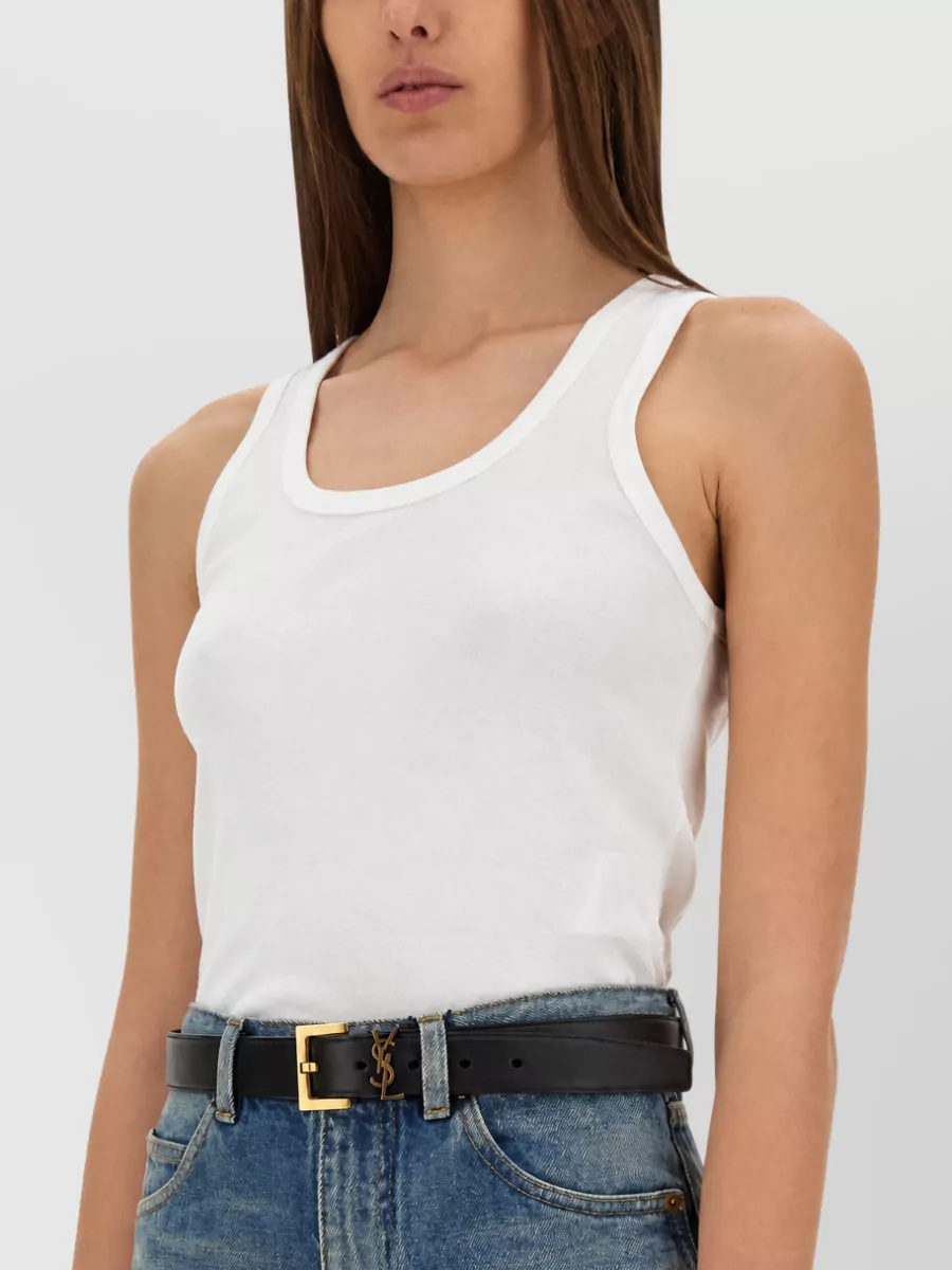 Saint Laurent Cotton Tank Top