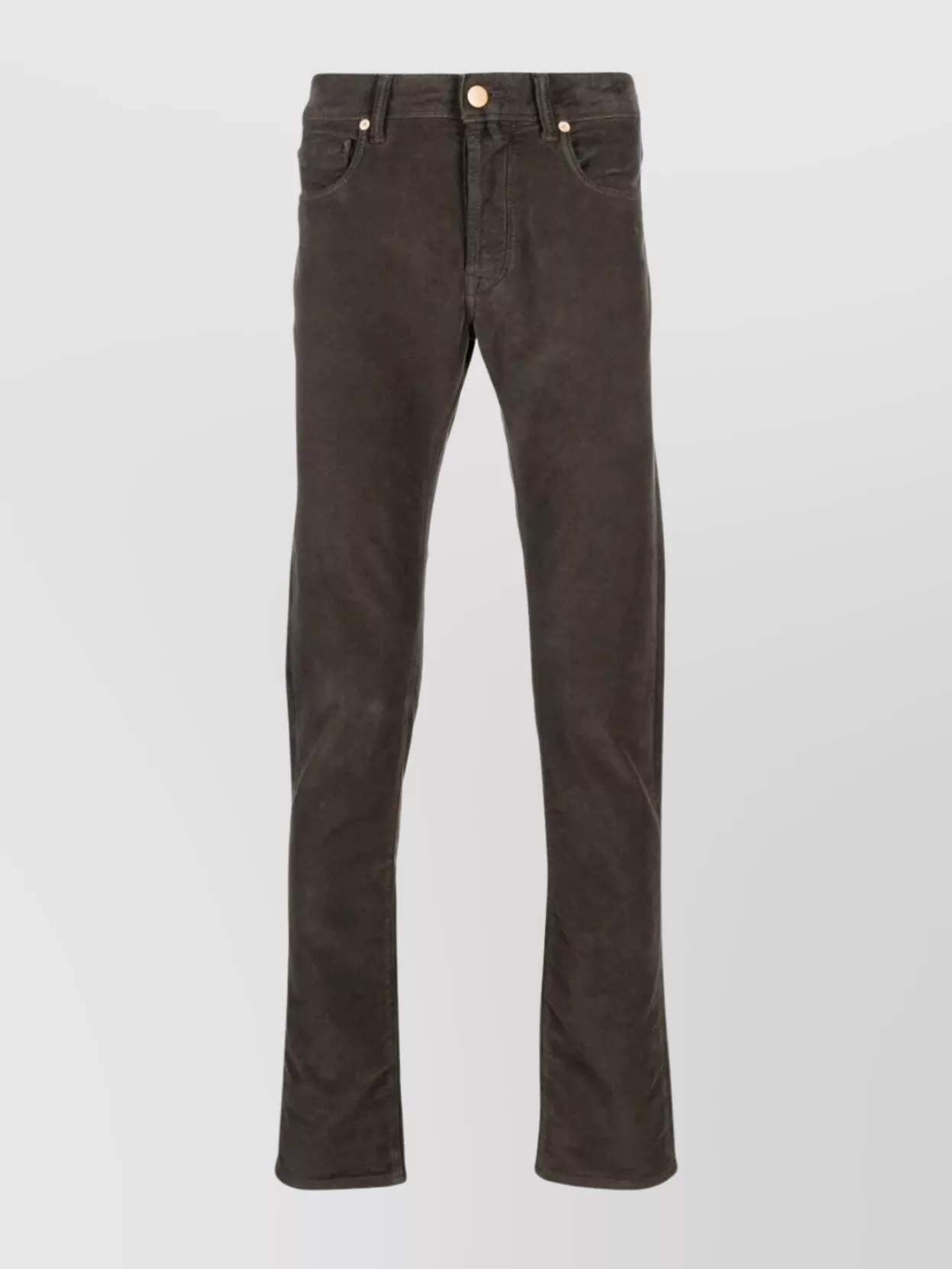 Incotex 5 Pockets Ppt Straight Vintage In Brown