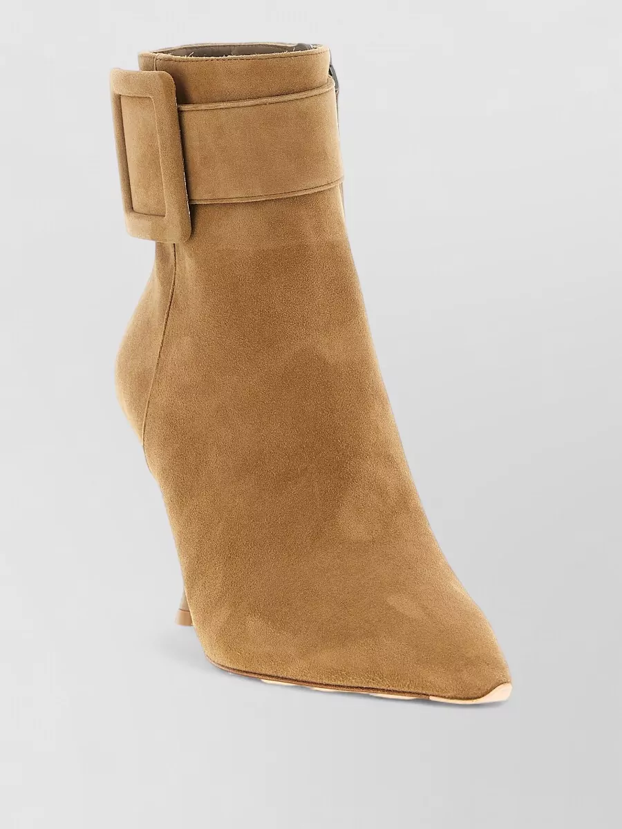Roger Vivier Leather Ankle Boots
