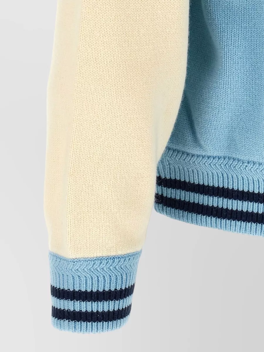 Kenzo Wool Varsity Cardigan