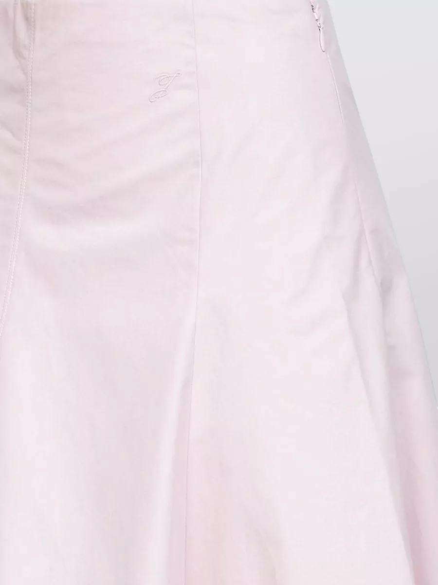Jacquemus Cotton A-Line Skirt