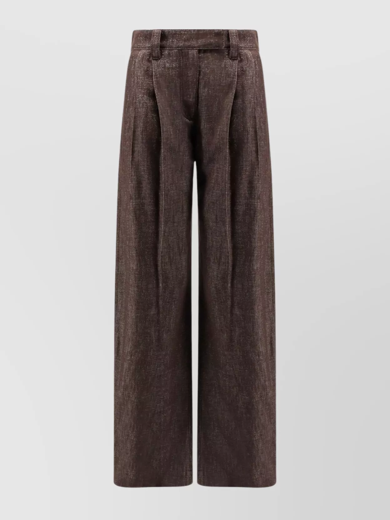 Brunello Cucinelli Denim Trousers Featuring Lurex Profile