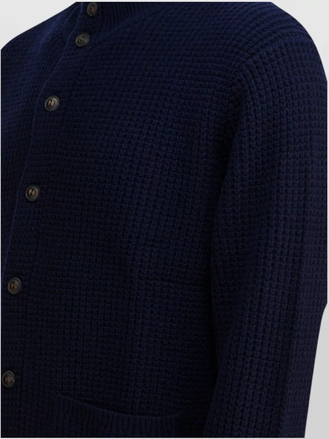 Polo Ralph Lauren High Collar Knitwear Featuring Front Pockets