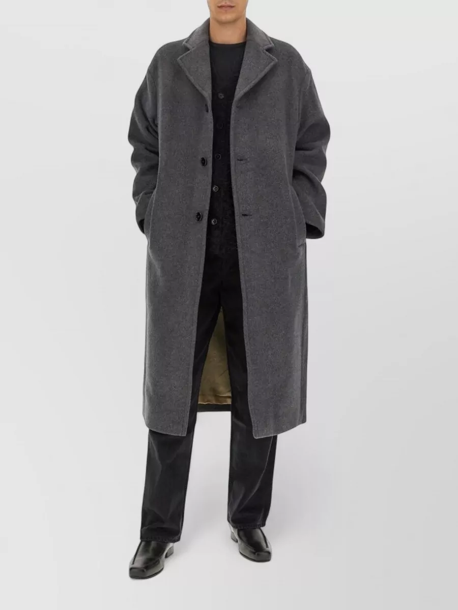 Séfr Cashmere single breasted coat