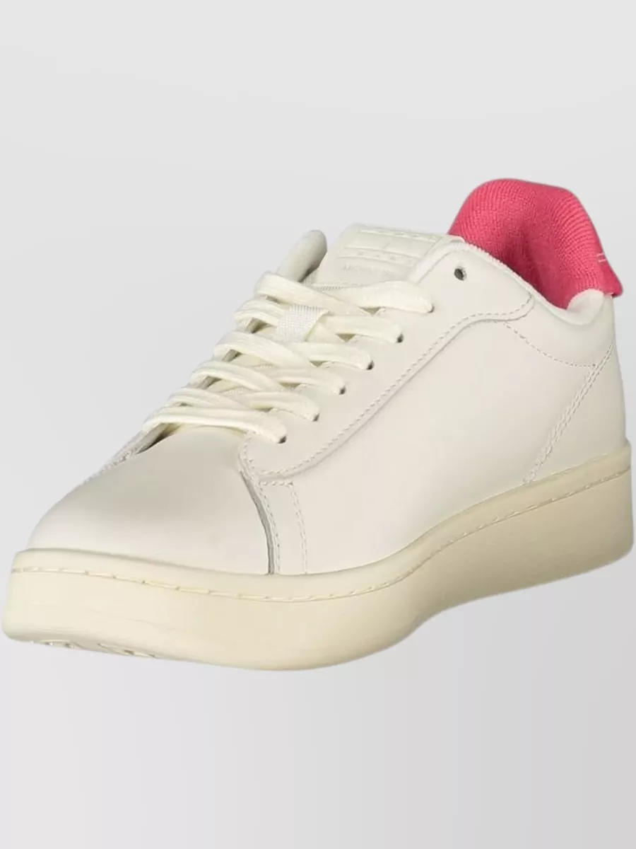 Tommy Hilfiger Leather Lace-Up Sneakers