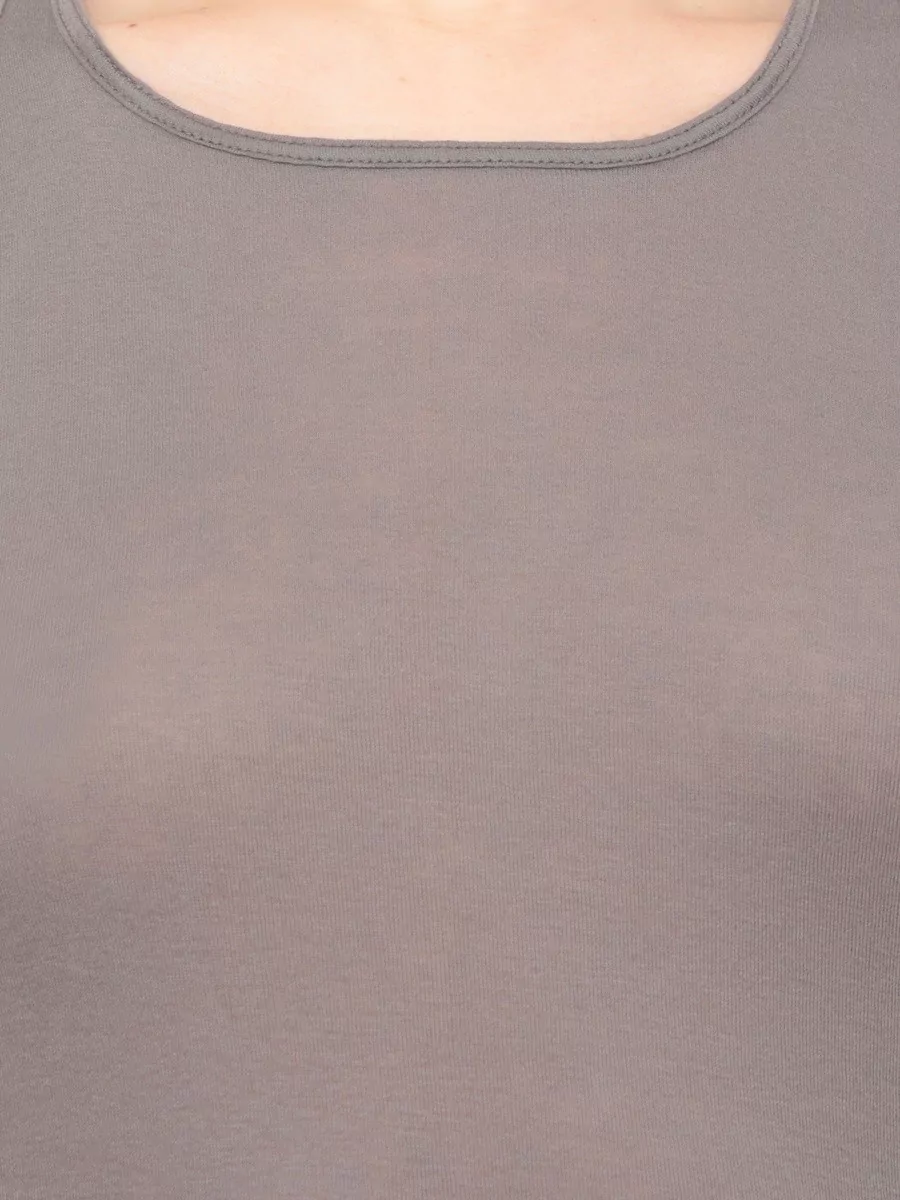 Rick Owens Sleeveless Cotton Tank Top