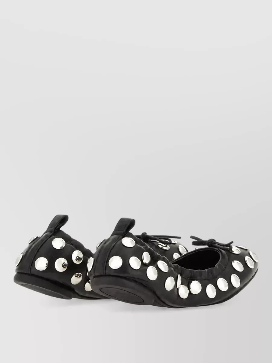 Hogan Leather Ballerina Shoes