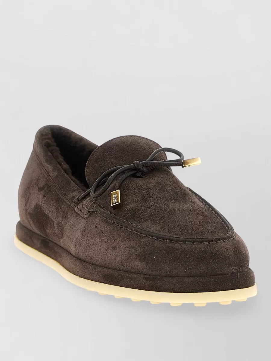 Tod's suede slippers