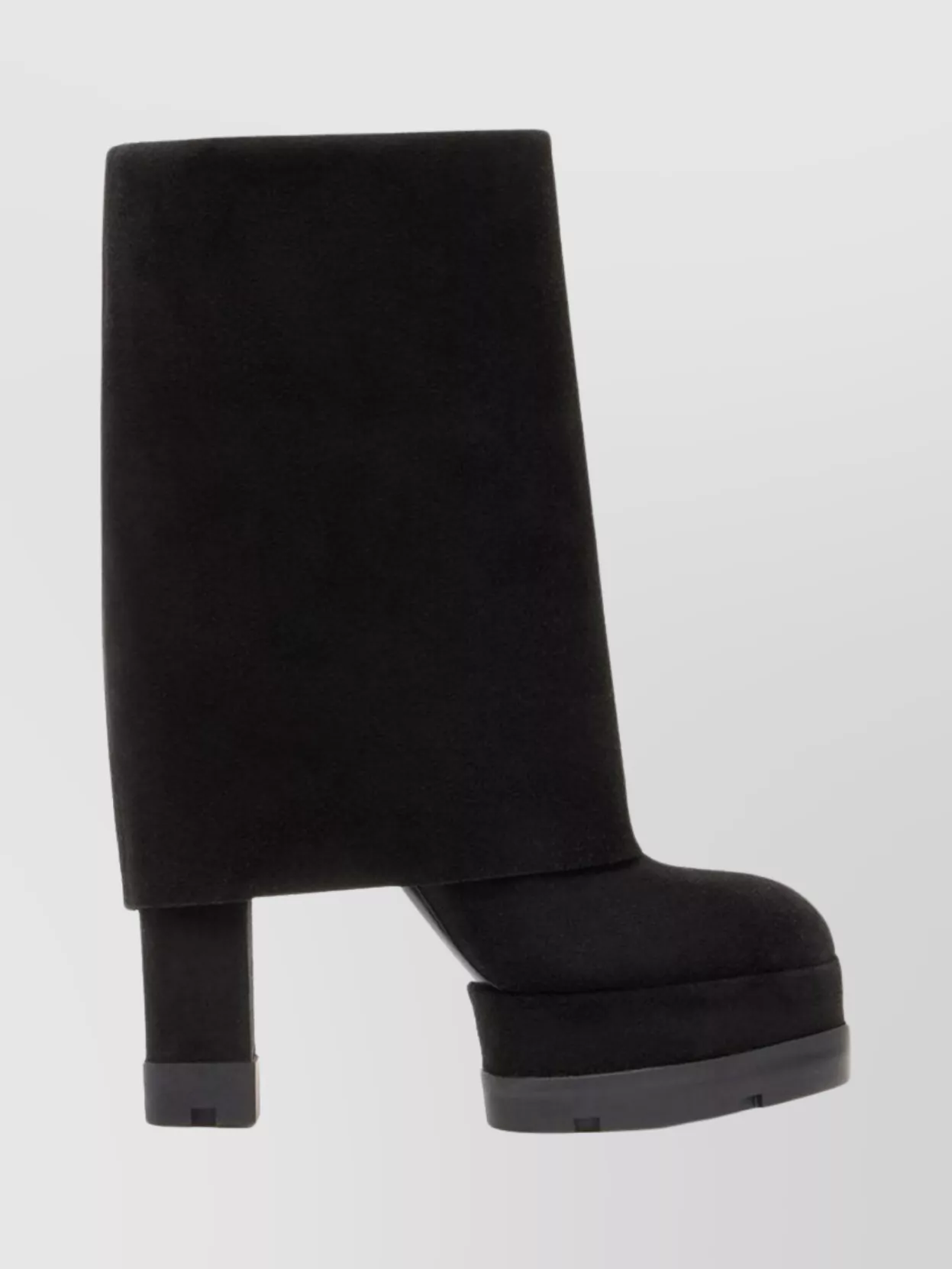 Casadei Ankle Boots With Platform And Block Heel In Black