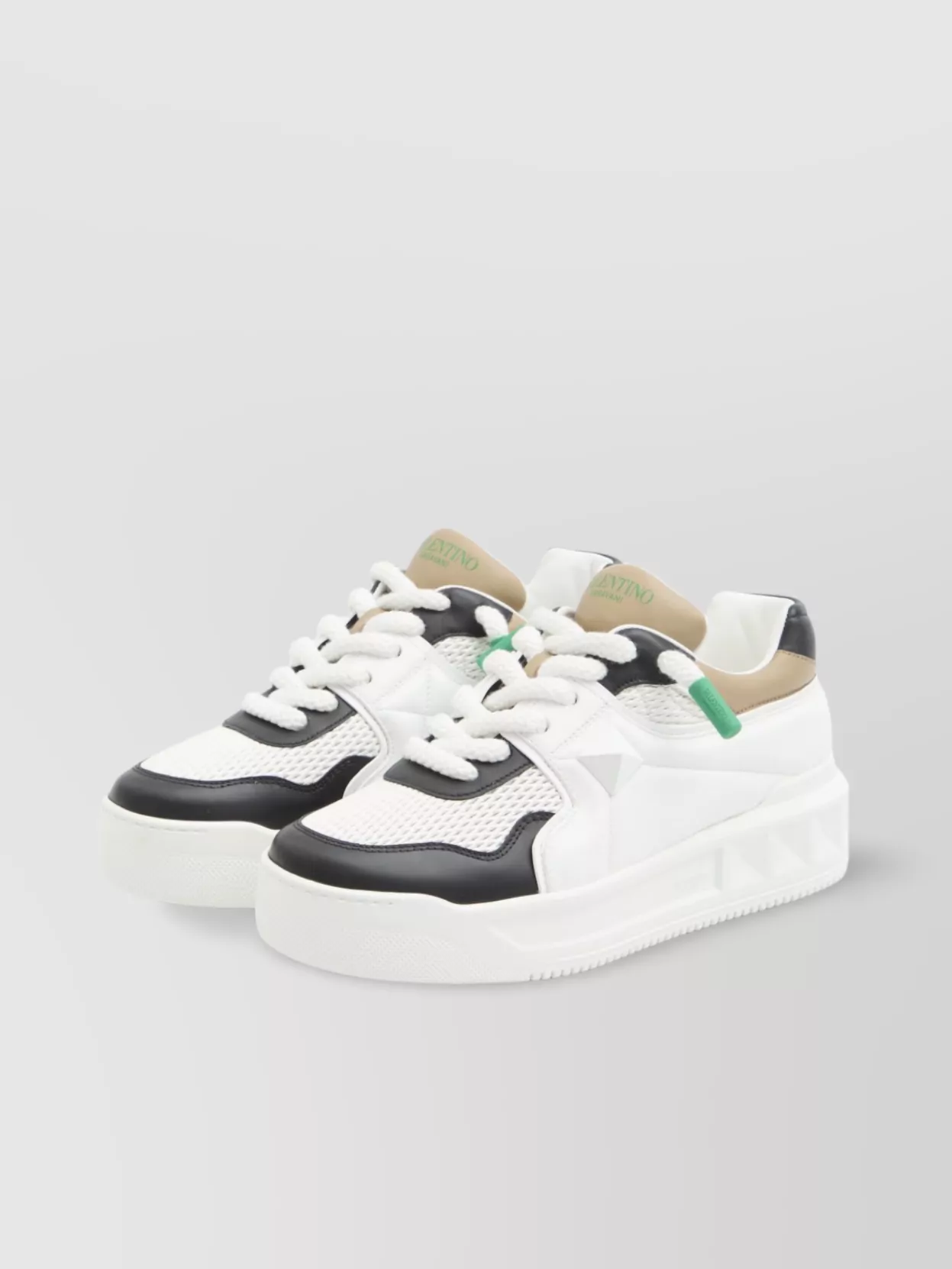 Valentino Garavani Xl Stud Sneakers With Flatform Sole