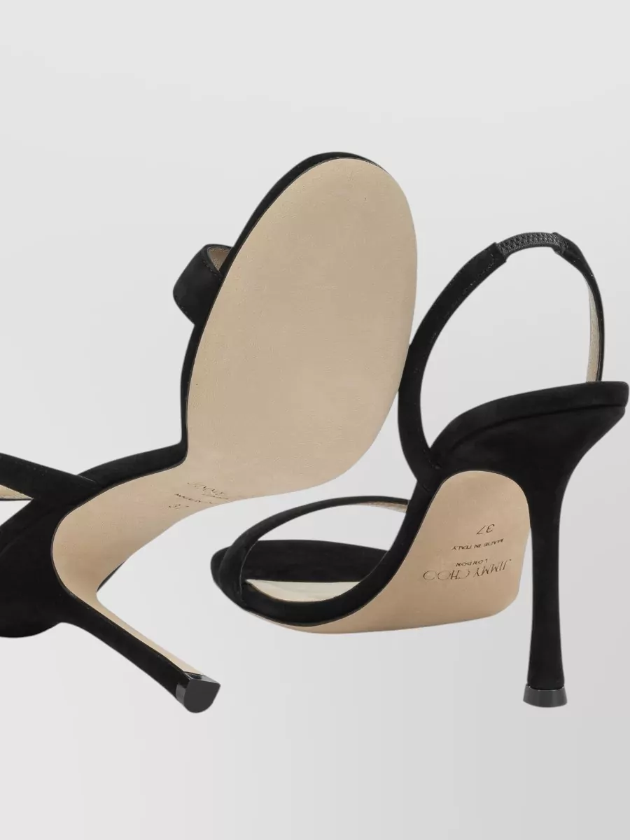 Jimmy Choo Suede Leather Slingback Sandals