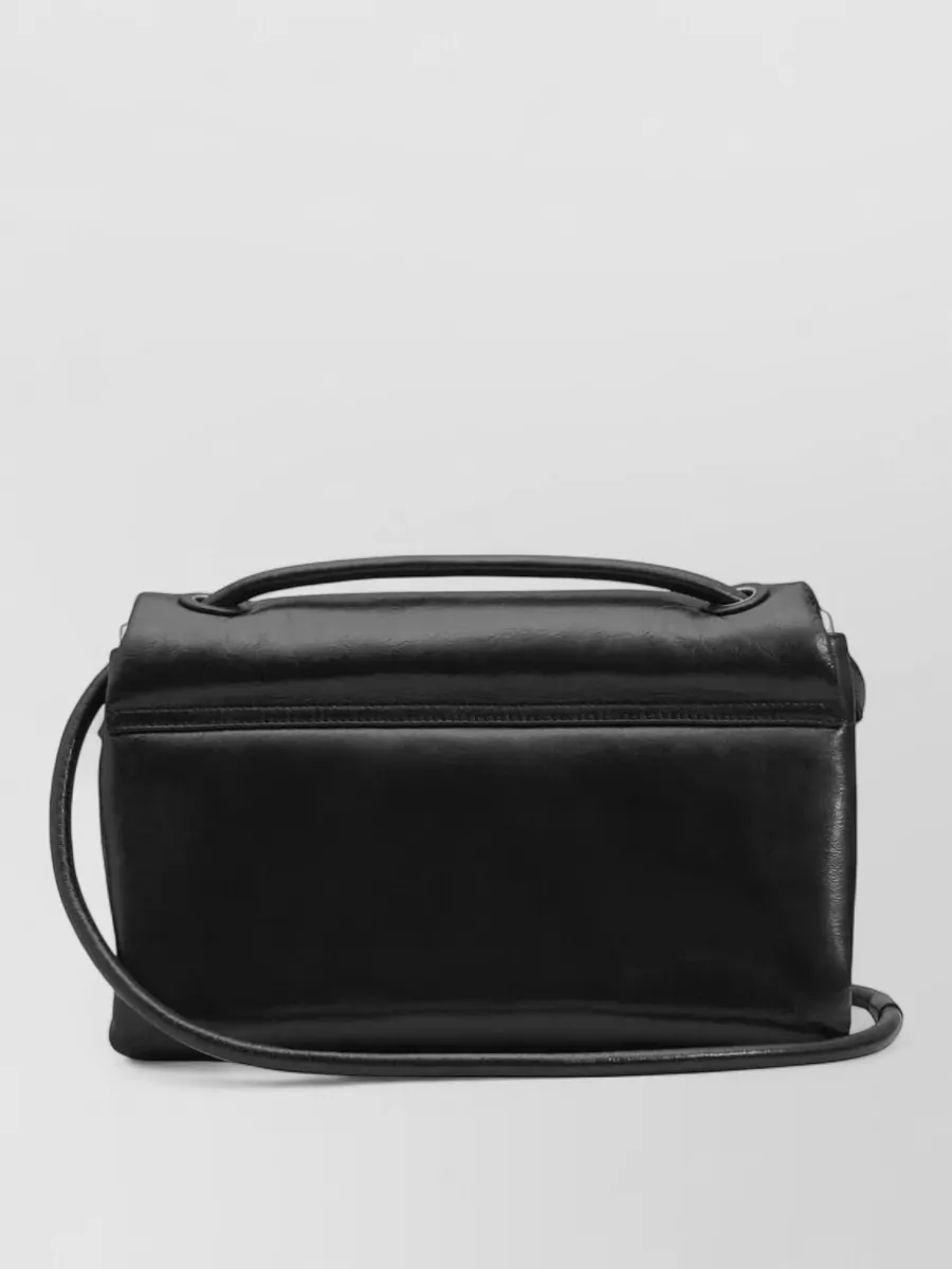Ami Paris Leather Cross-Body Bag