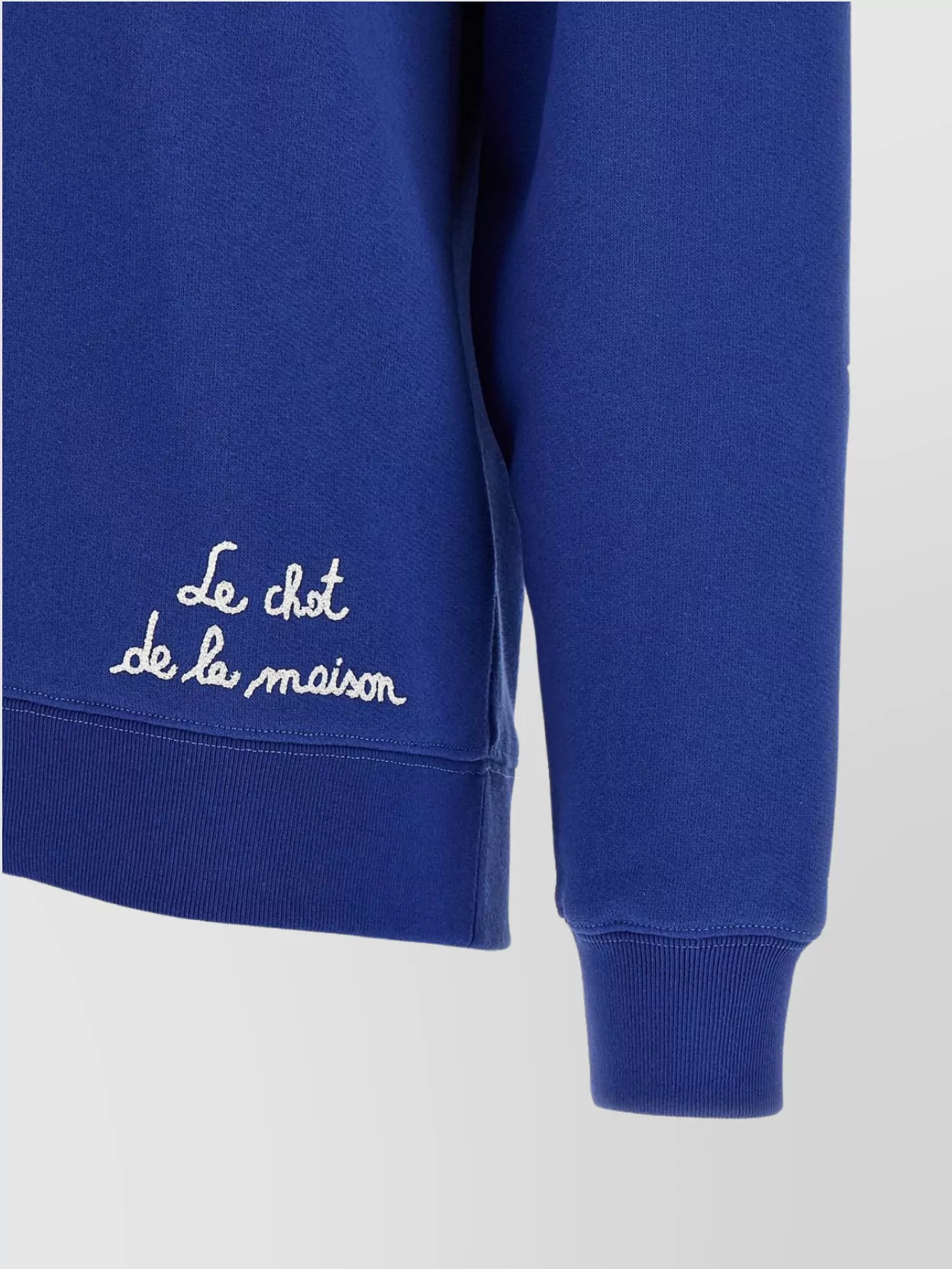 Valentino V And Le Chat De La Maison Sweatshirt In Blue