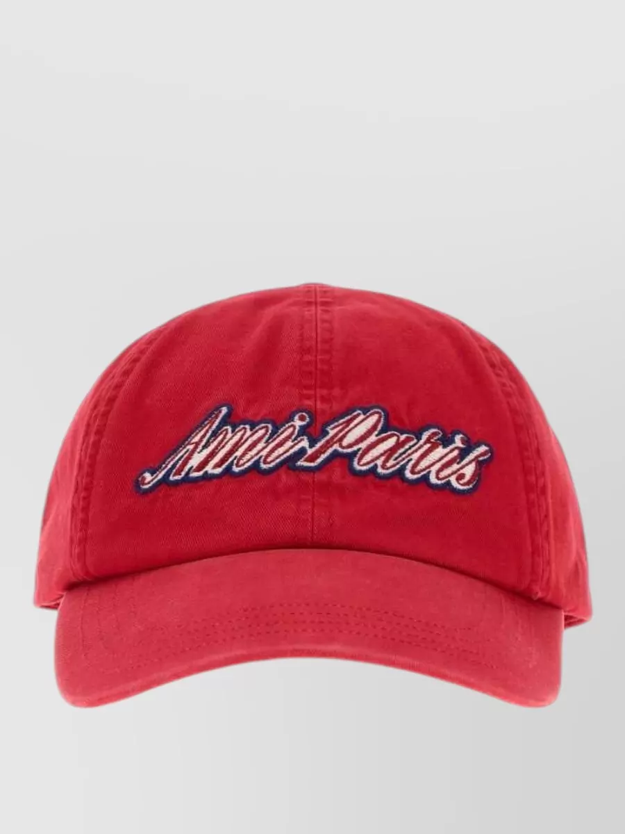 Ami Paris cotton baseball cap