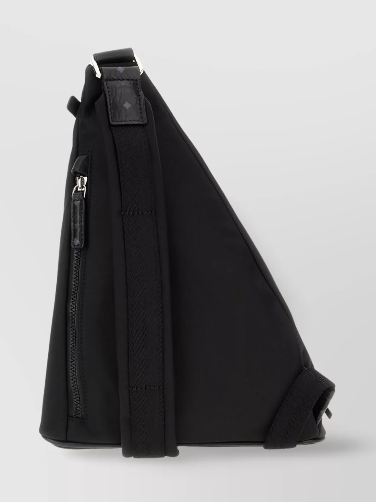 Mcm Nylon Belt Bag With Adjustable Strap