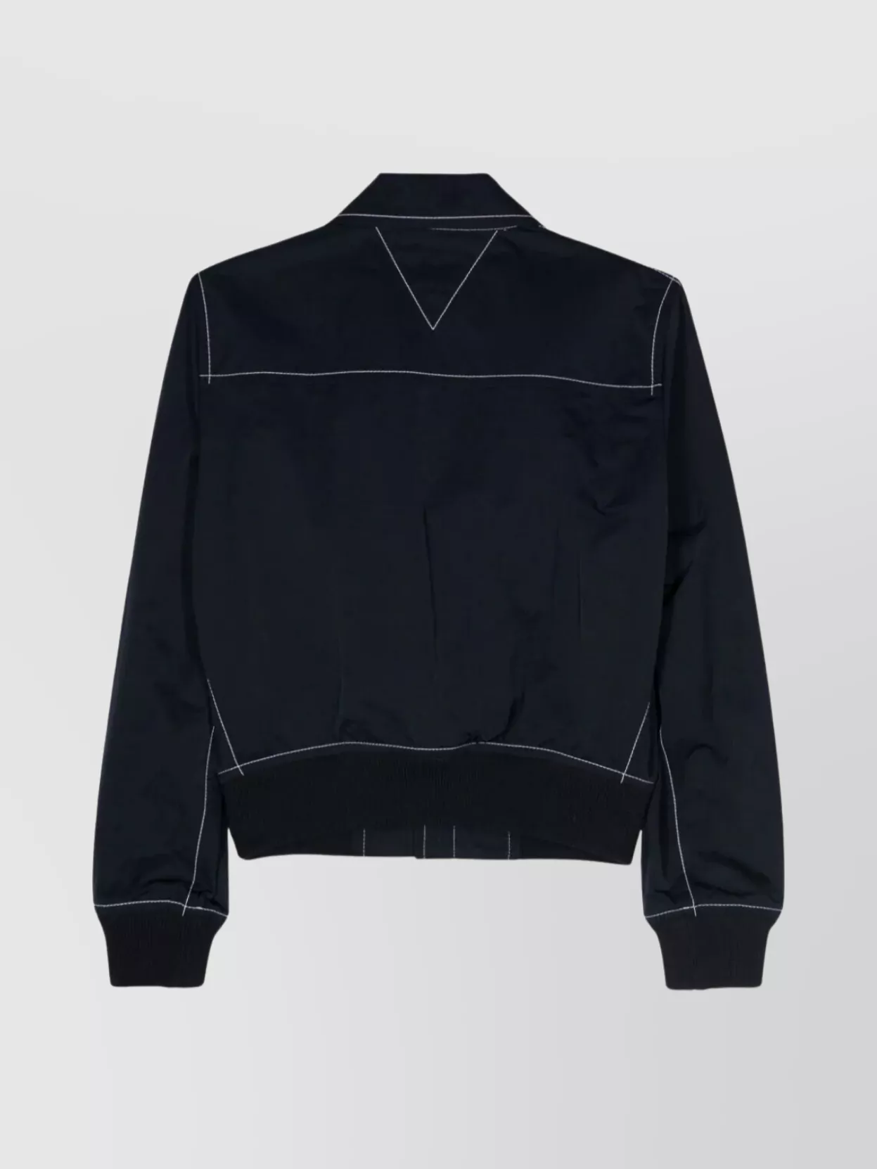 Bottega Veneta Tech Nylon Jacket With Ribbed Cuffs And Hem