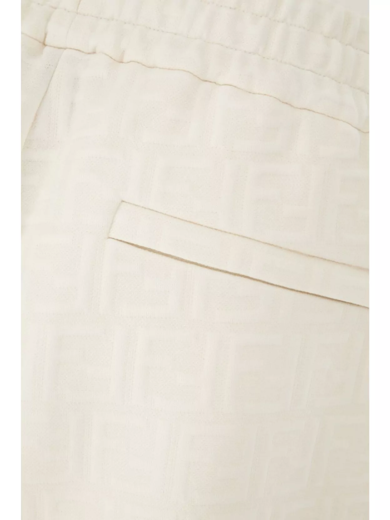 Fendi Joggers Cotton Elastic Waistband