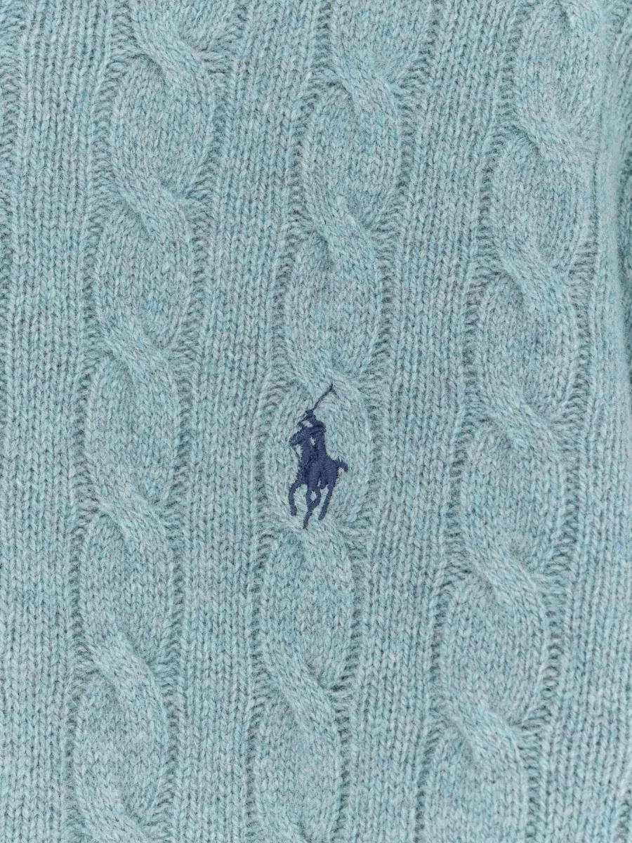 Polo Ralph Lauren Cashmere Wool Cable-Knit Crew-Neck Sweater