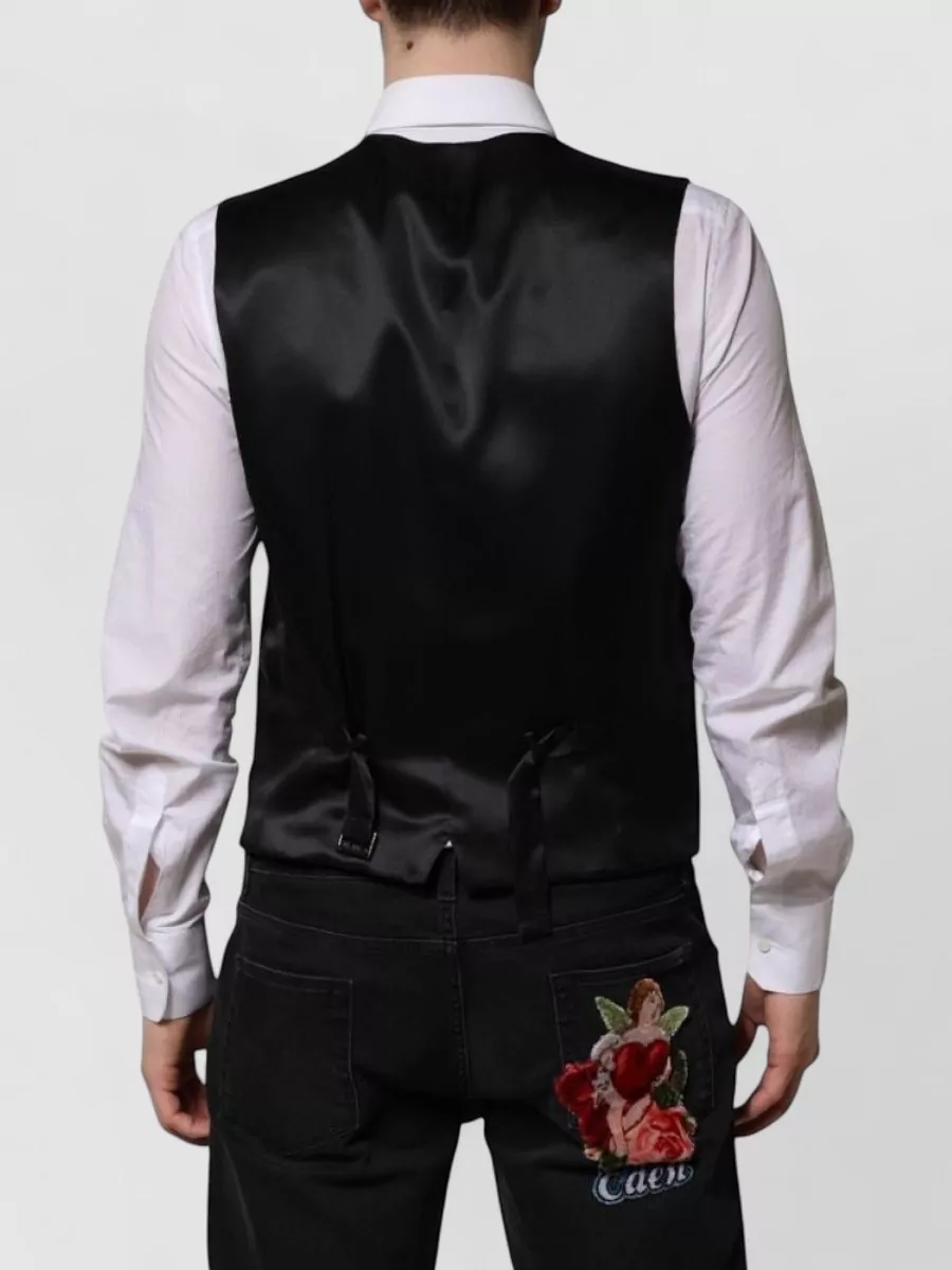 Dolce&Gabbana Silk Waistcoat