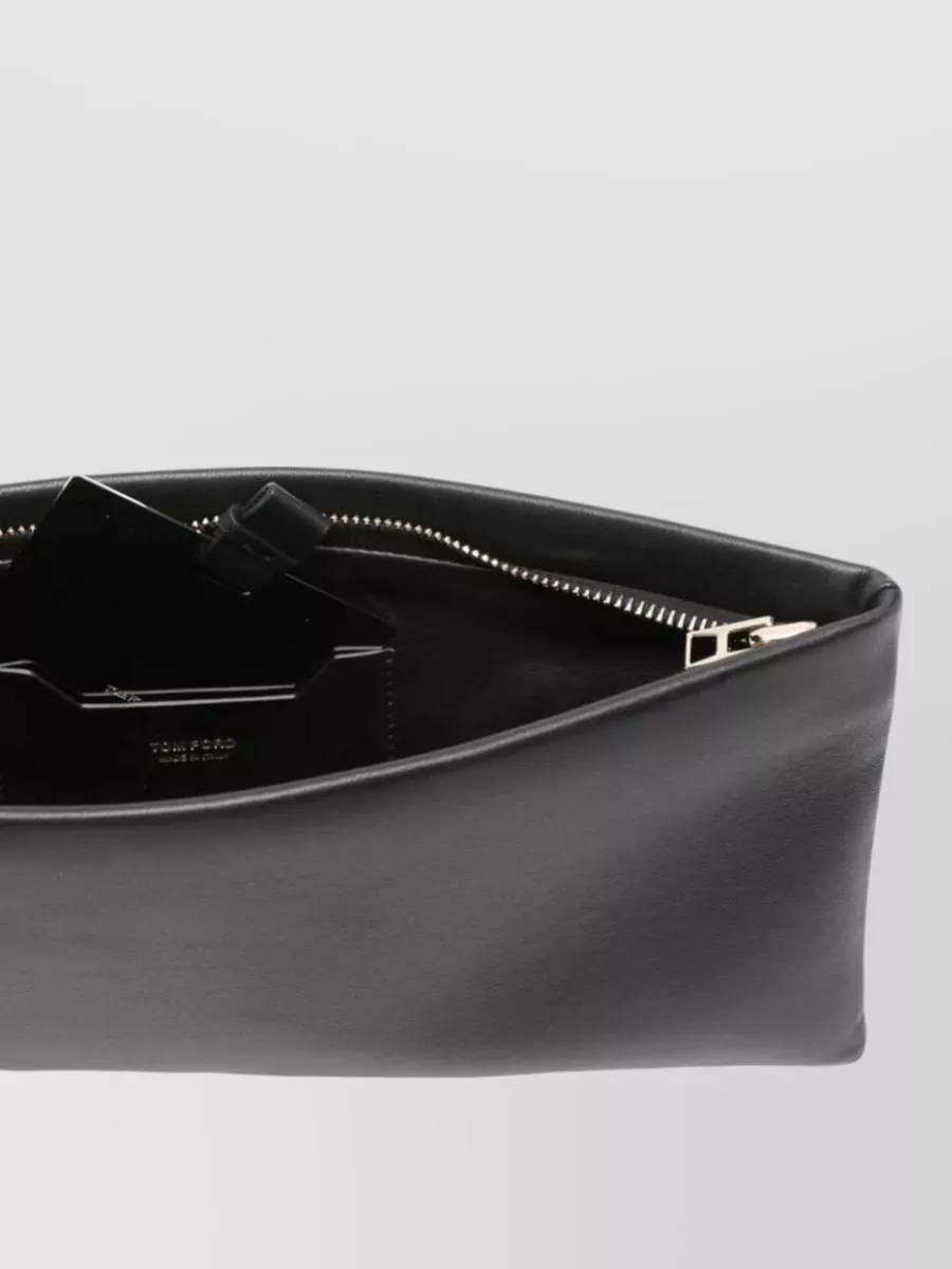 Tom Ford Large Leather Goods Leather Clutch Bag