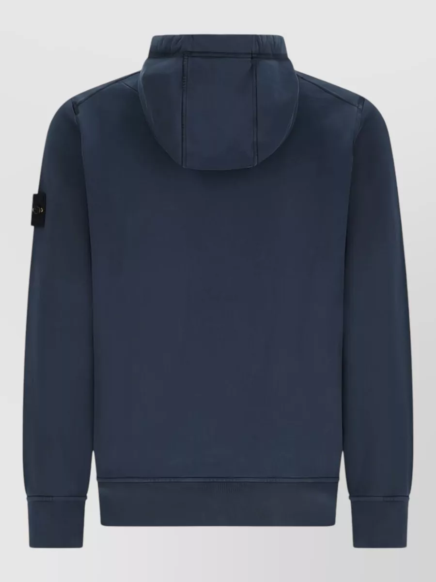 Stone Island Cotton Regular-Fit Hooded Sweatshirt
