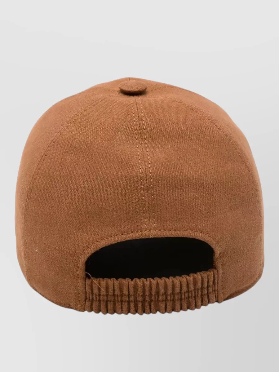 Zegna Linen Baseball Cap