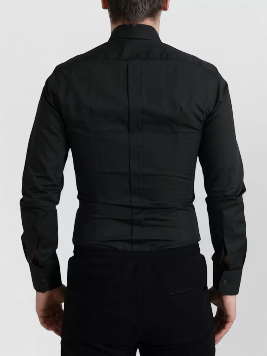 Dolce&Gabbana Silk Blend Formal Dress Shirt