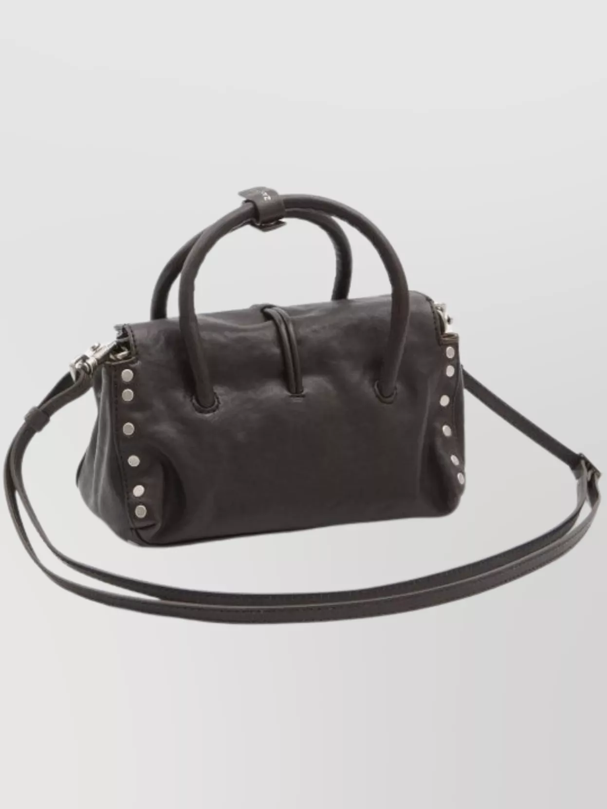 Zanellato Luxe Pebbled Leather Tote Bag