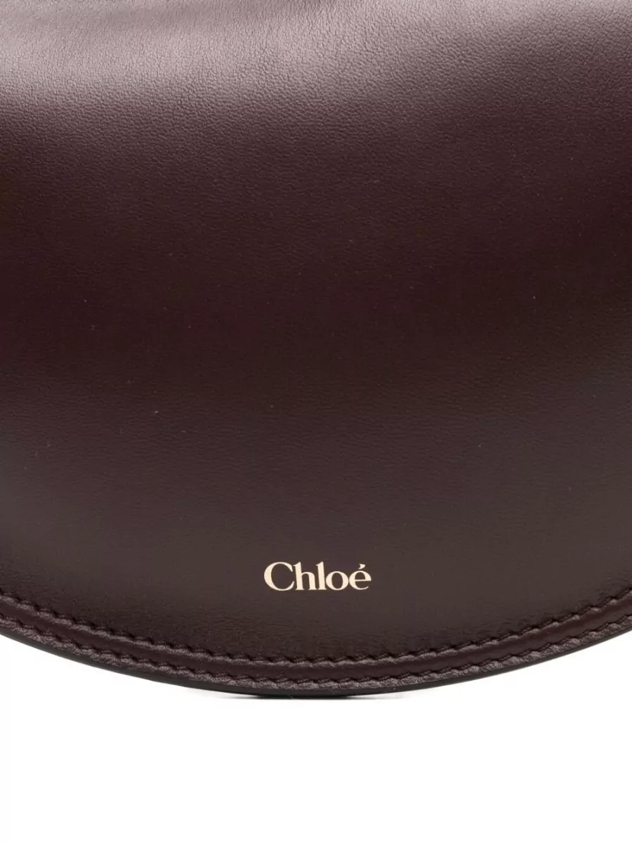 Chloé Shoulder Bag Chain Strap Gold Tone Hardware