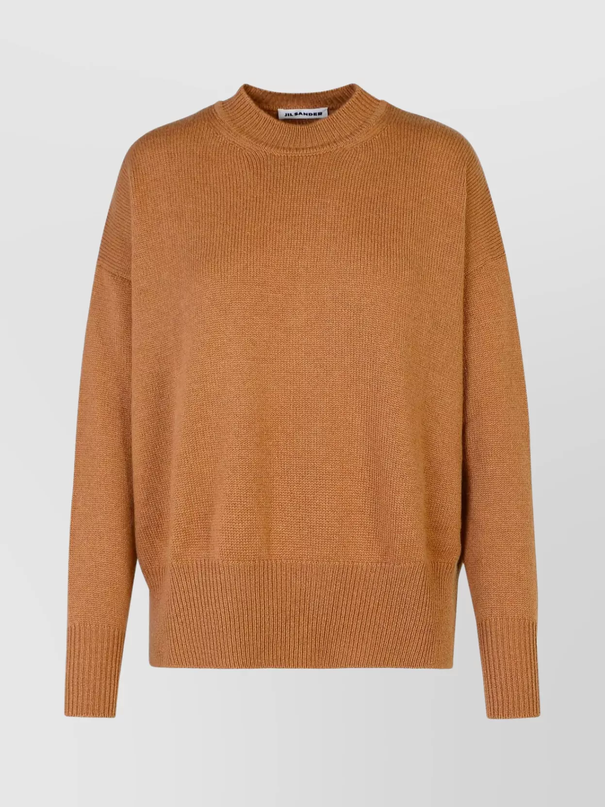Shop Jil Sander Crew Neck Cashmere Sweater