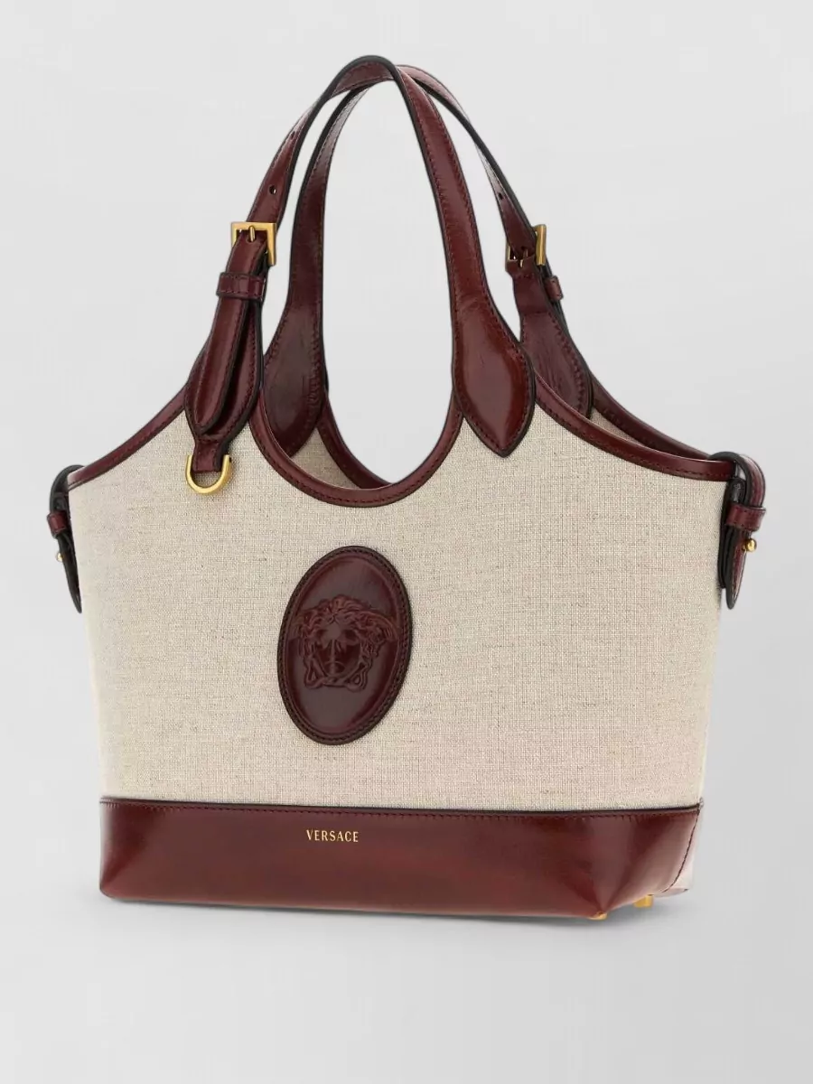 Versace Canvas Tote Bag