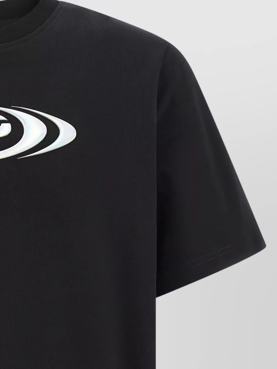 Casablanca Logo Graphic Crew Neck Short Sleeve T Shirt