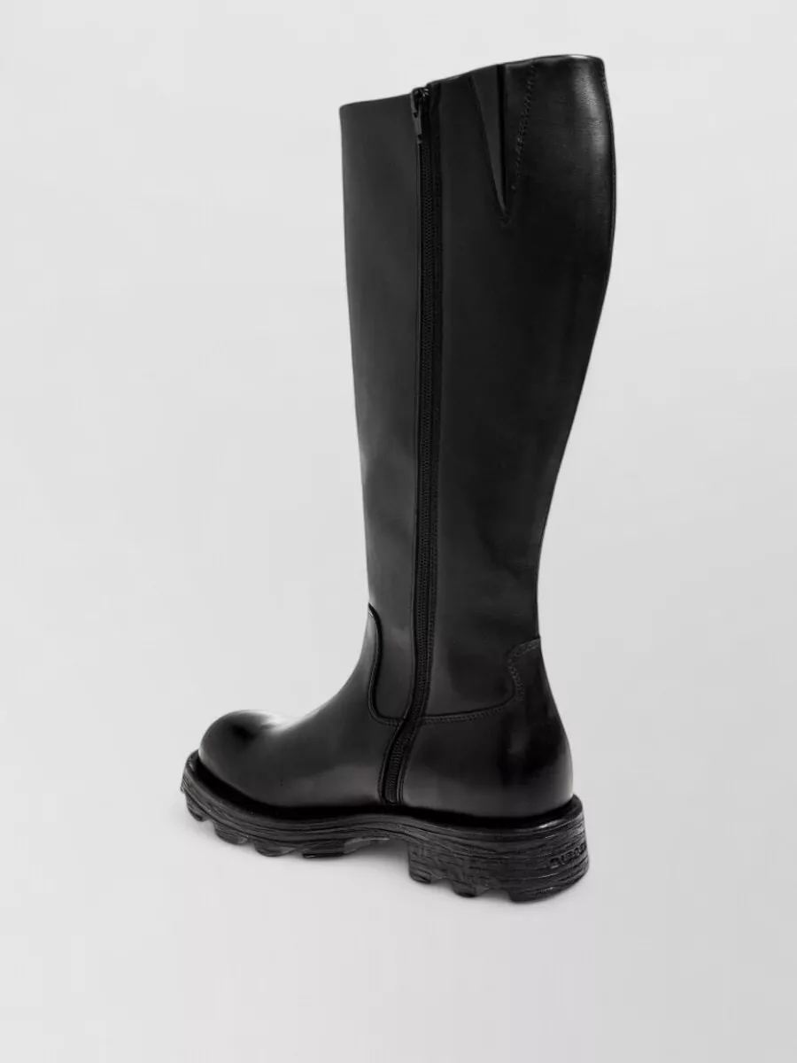 Diesel Leather Ankle Boots