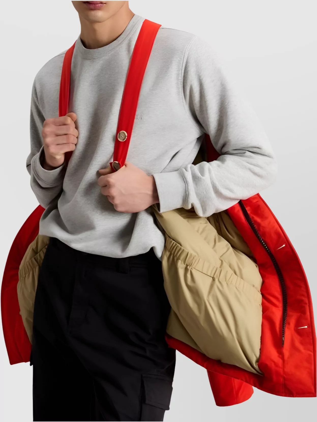 Woolrich Hooded Quilted Jackets Front Pockets