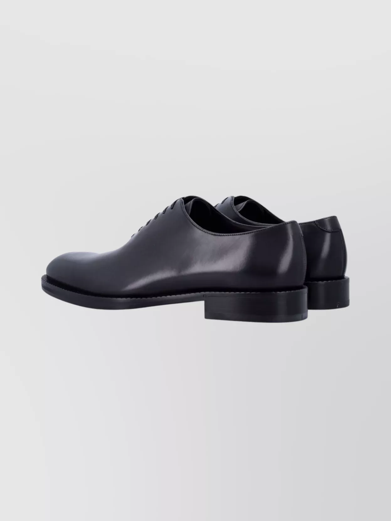 Ferragamo Almond Toe Brogues With Double Leather Sole