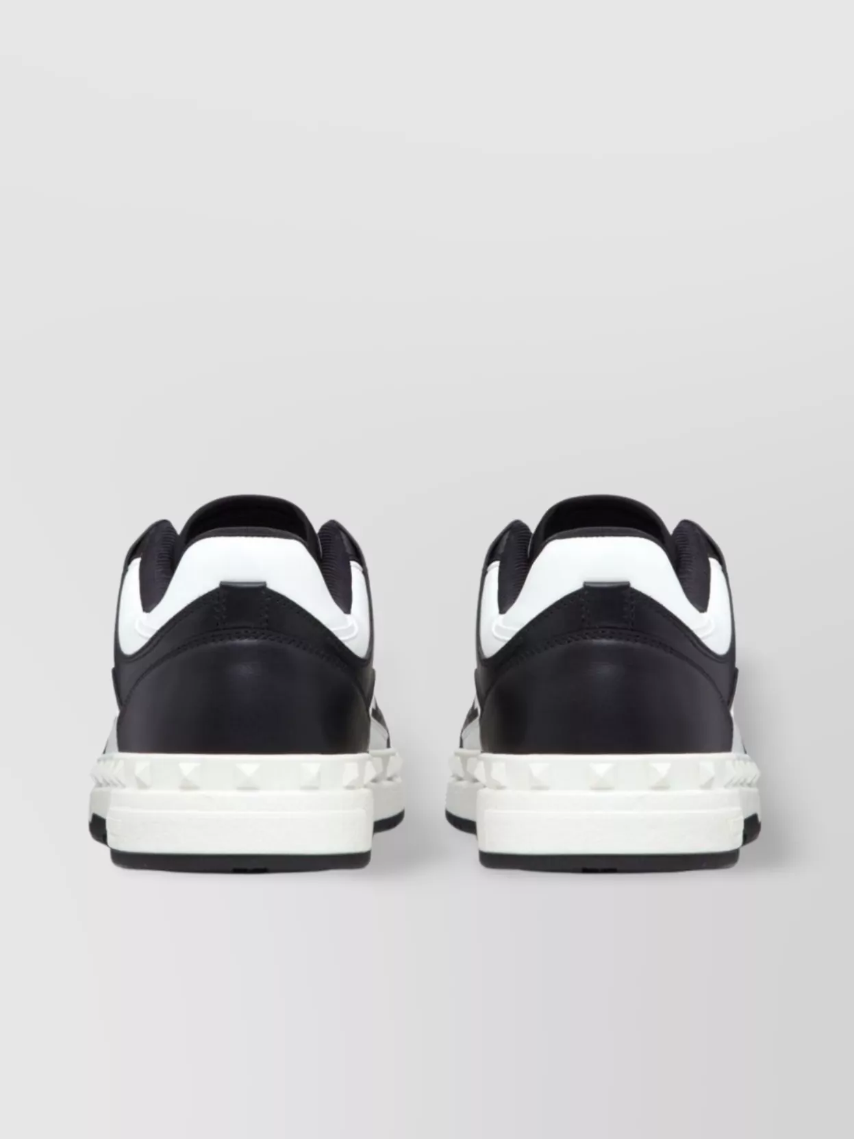 Valentino Garavani Dotsliberty Sneakers Leather Perforated Toe
