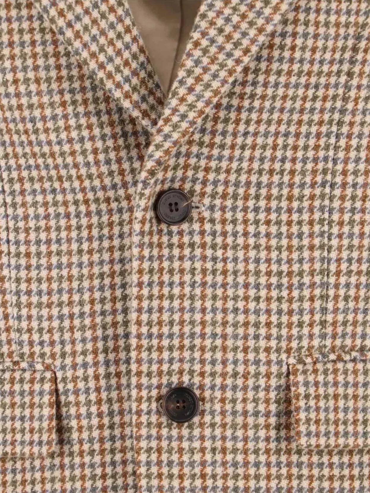 Dunst Notched Lapel Blazer Elbow Patches