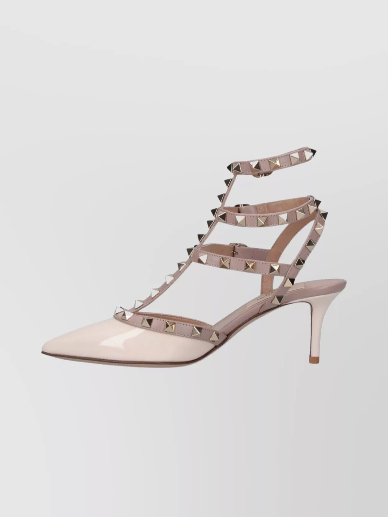 Valentino Garavani Stylish Pointed Toe Pumps With Studded Design
