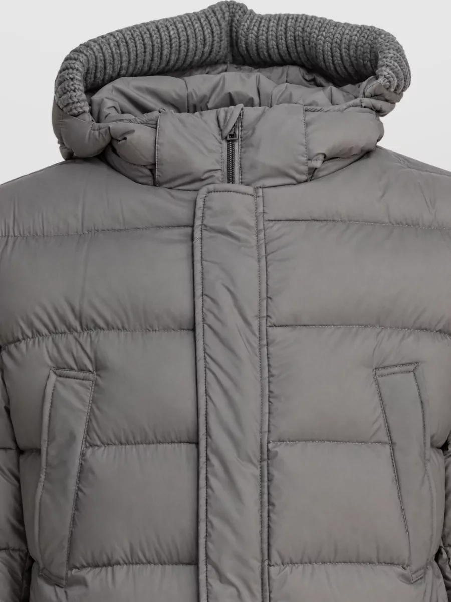 Herno Long Down Hooded Puffer Coat