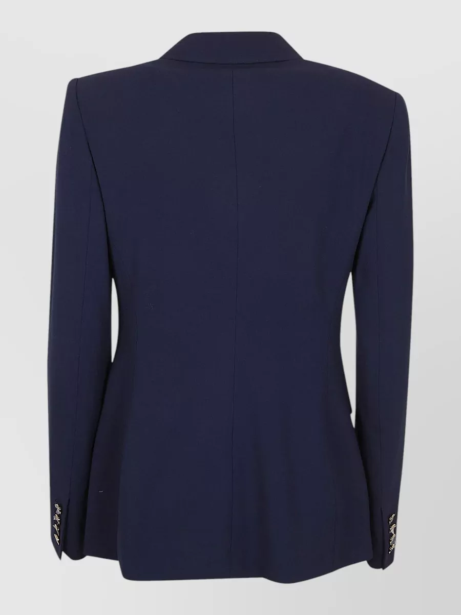 Ralph Lauren Wool Slim-Fit Double-Breasted Blazer