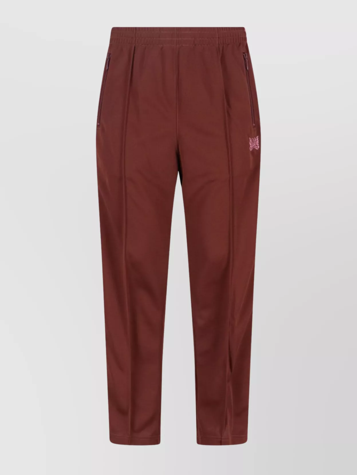 Needles Straight Trousers With Elastic Waistband And Pocket
