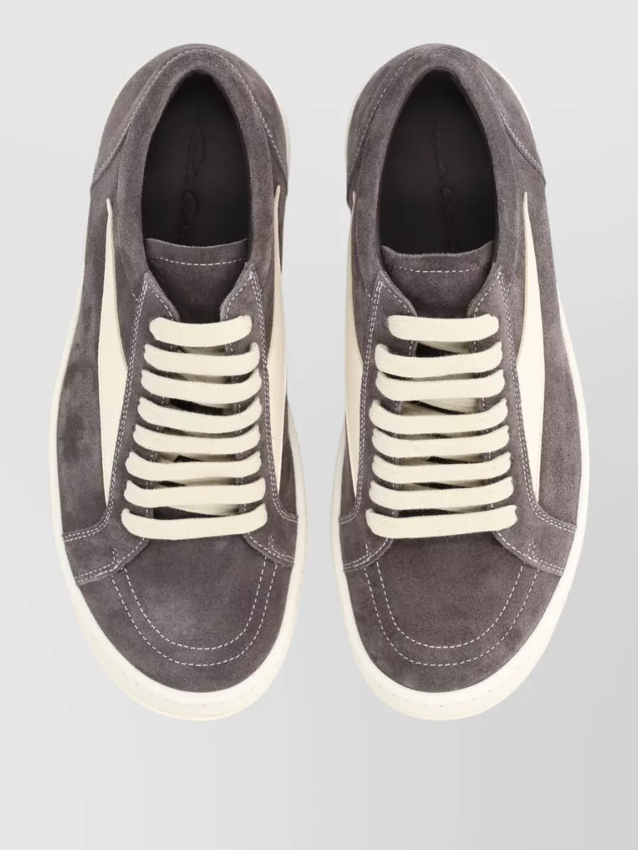 Rick Owens Archive Low Top Suede Sole Sneaker